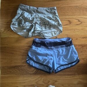 Two Lululemon Shorts